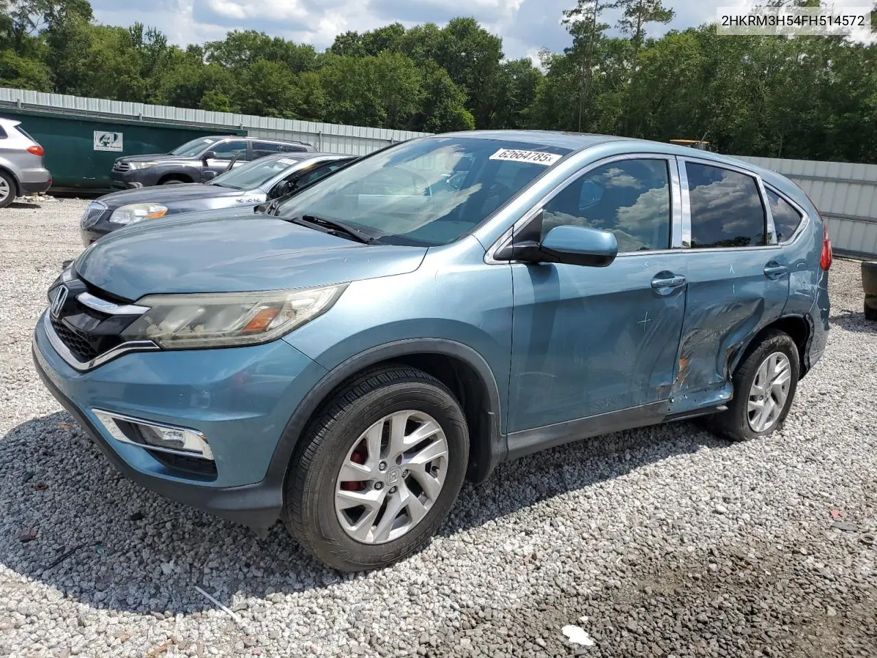 2hkrm3h54fh514572 2HKRM3H54FH514572 2015 Honda Cr-V Ex