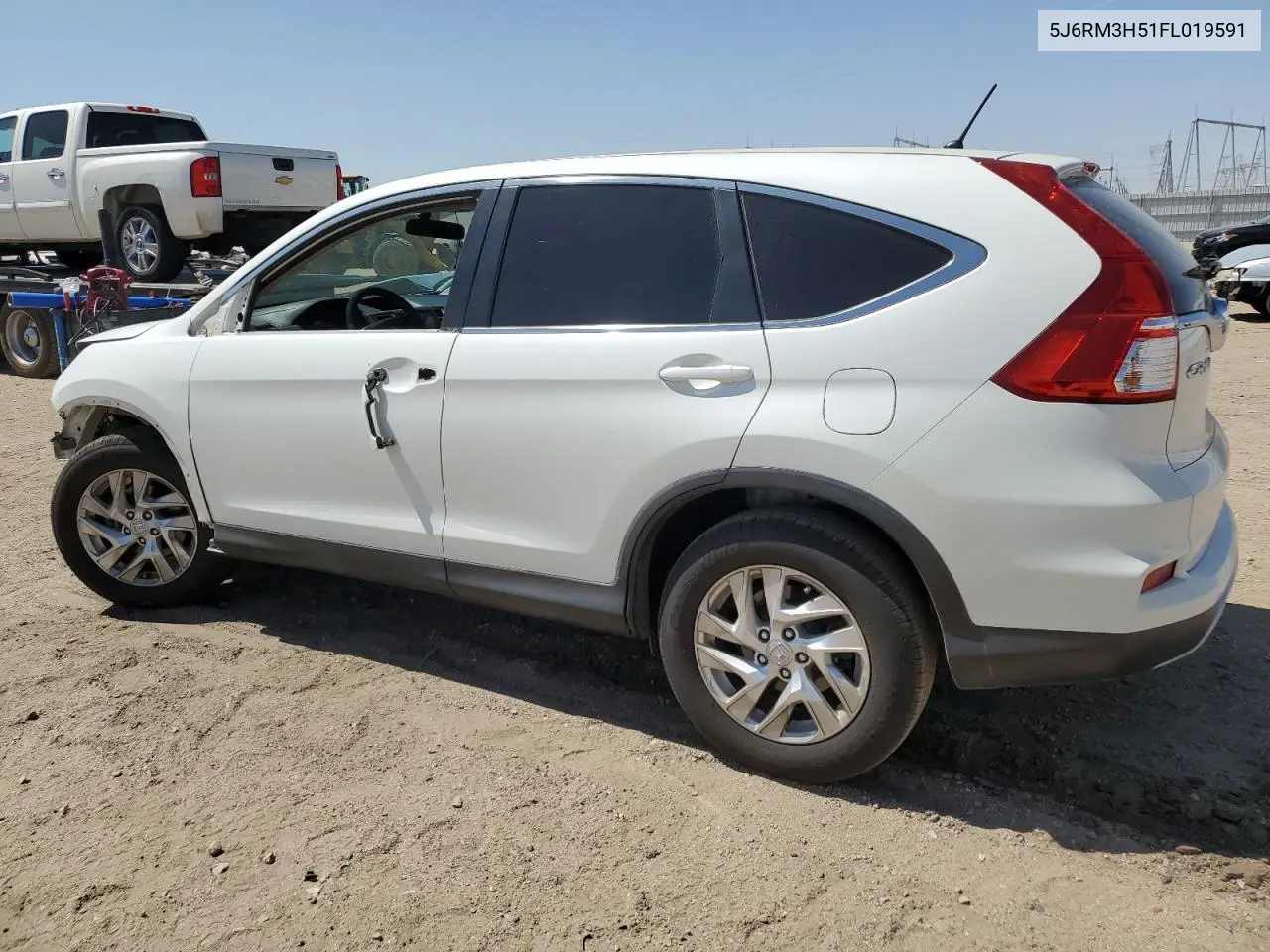 2015 Honda Cr-V Ex VIN: 5J6RM3H51FL019591 Lot: 62712315