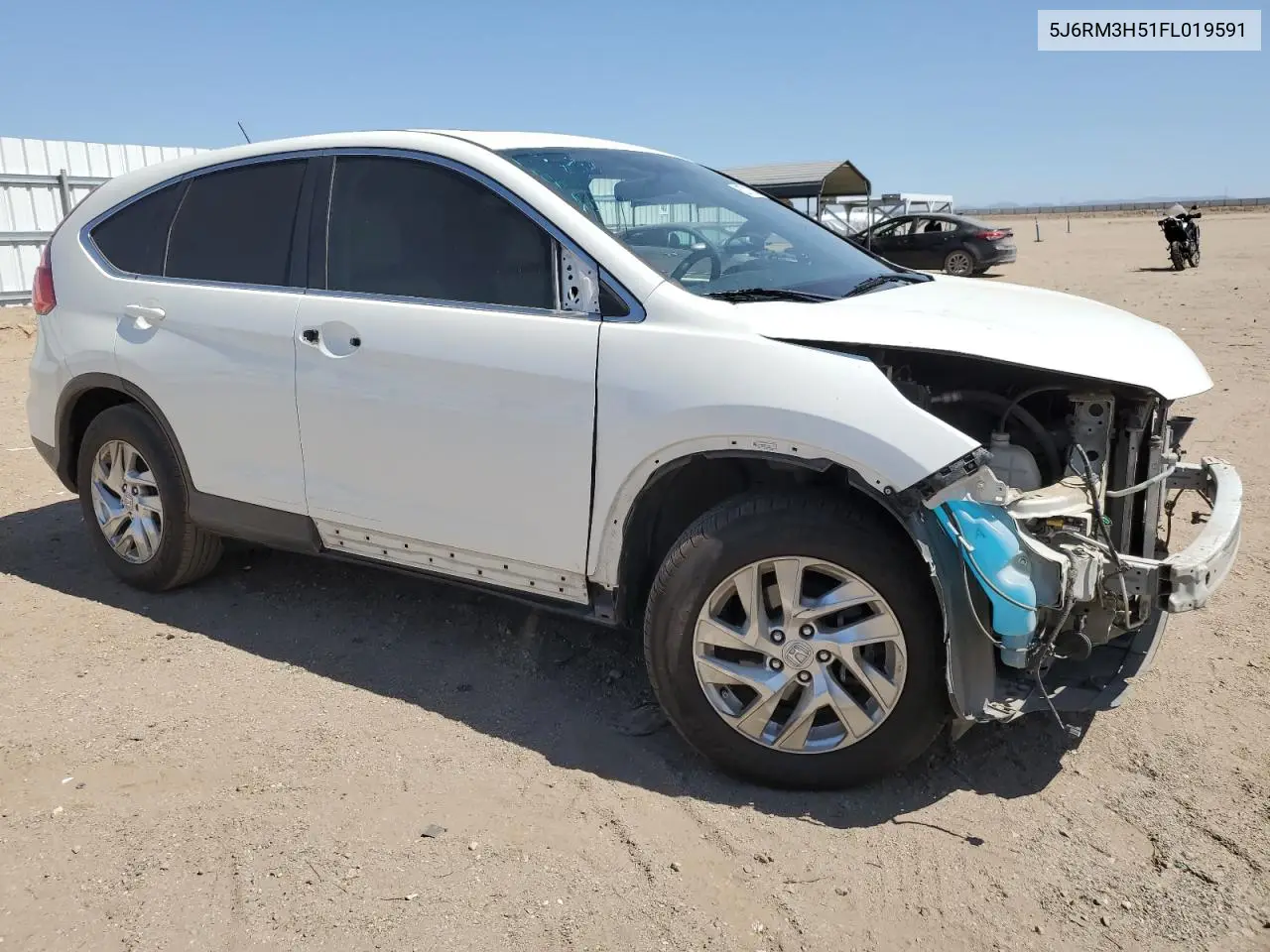 2015 Honda Cr-V Ex VIN: 5J6RM3H51FL019591 Lot: 62712315