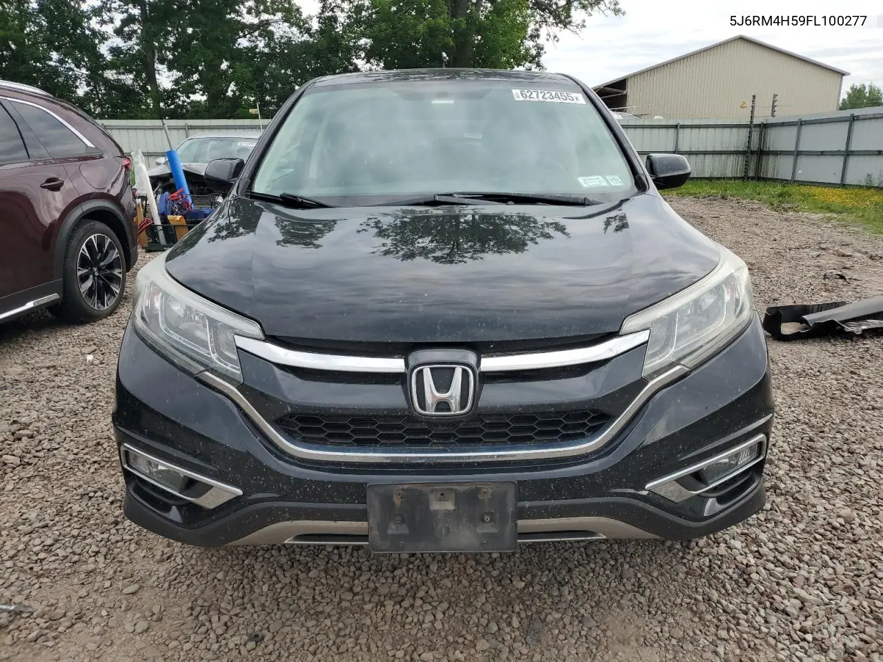 2015 Honda Cr-V Ex VIN: 5J6RM4H59FL100277 Lot: 62723455