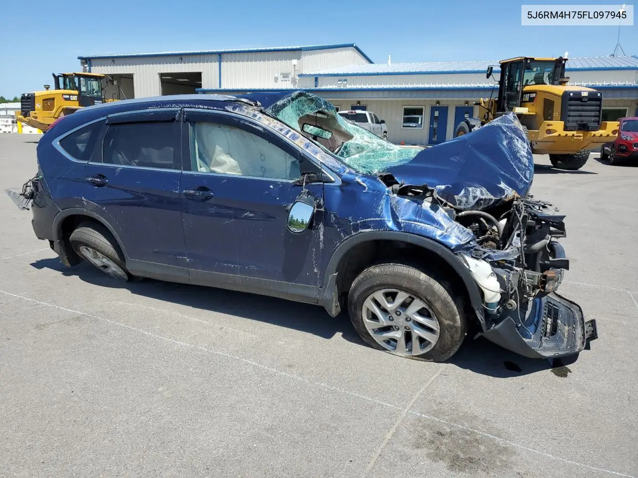 2015 Honda Cr-V Exl VIN: 5J6RM4H75FL097945 Lot: 62728955