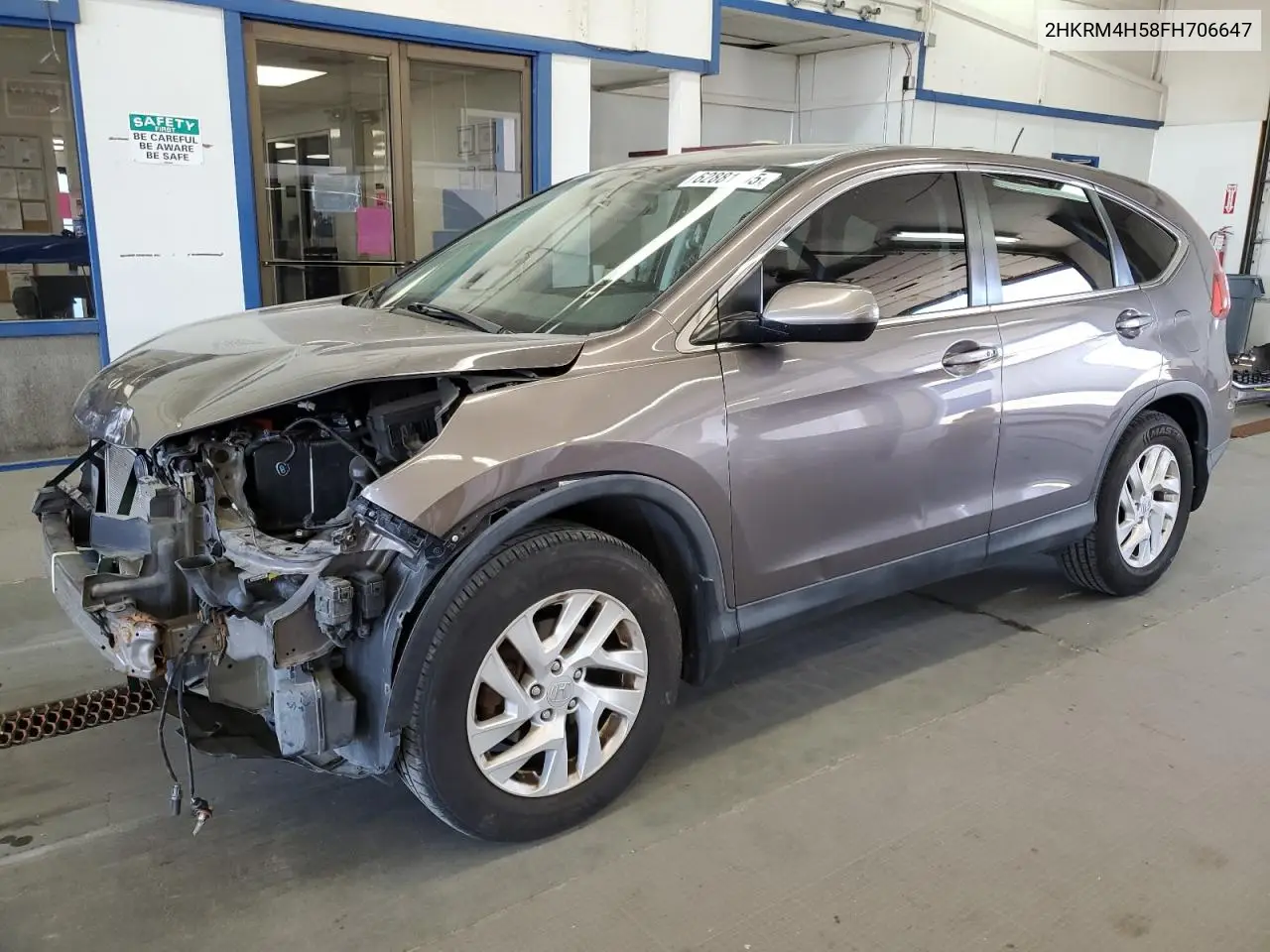 2015 Honda Cr-V Ex VIN: 2HKRM4H58FH706647 Lot: 62881335