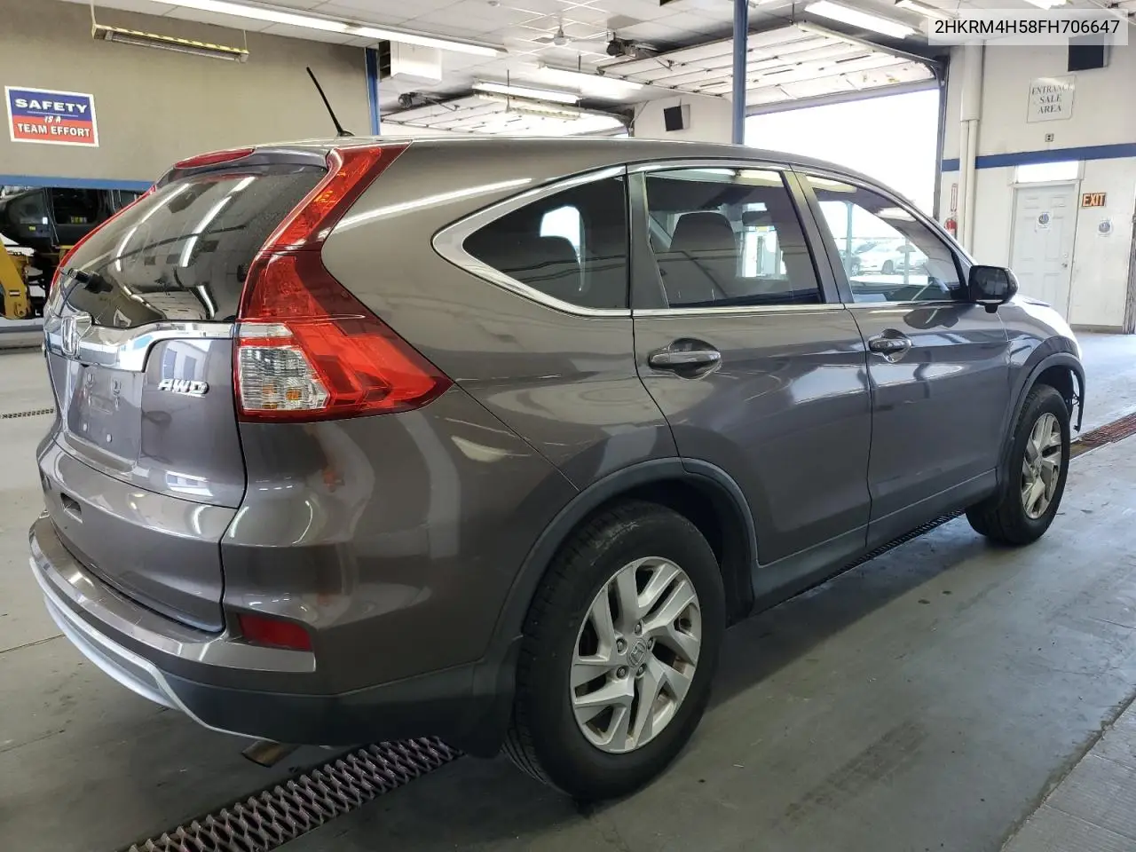 2015 Honda Cr-V Ex VIN: 2HKRM4H58FH706647 Lot: 62881335