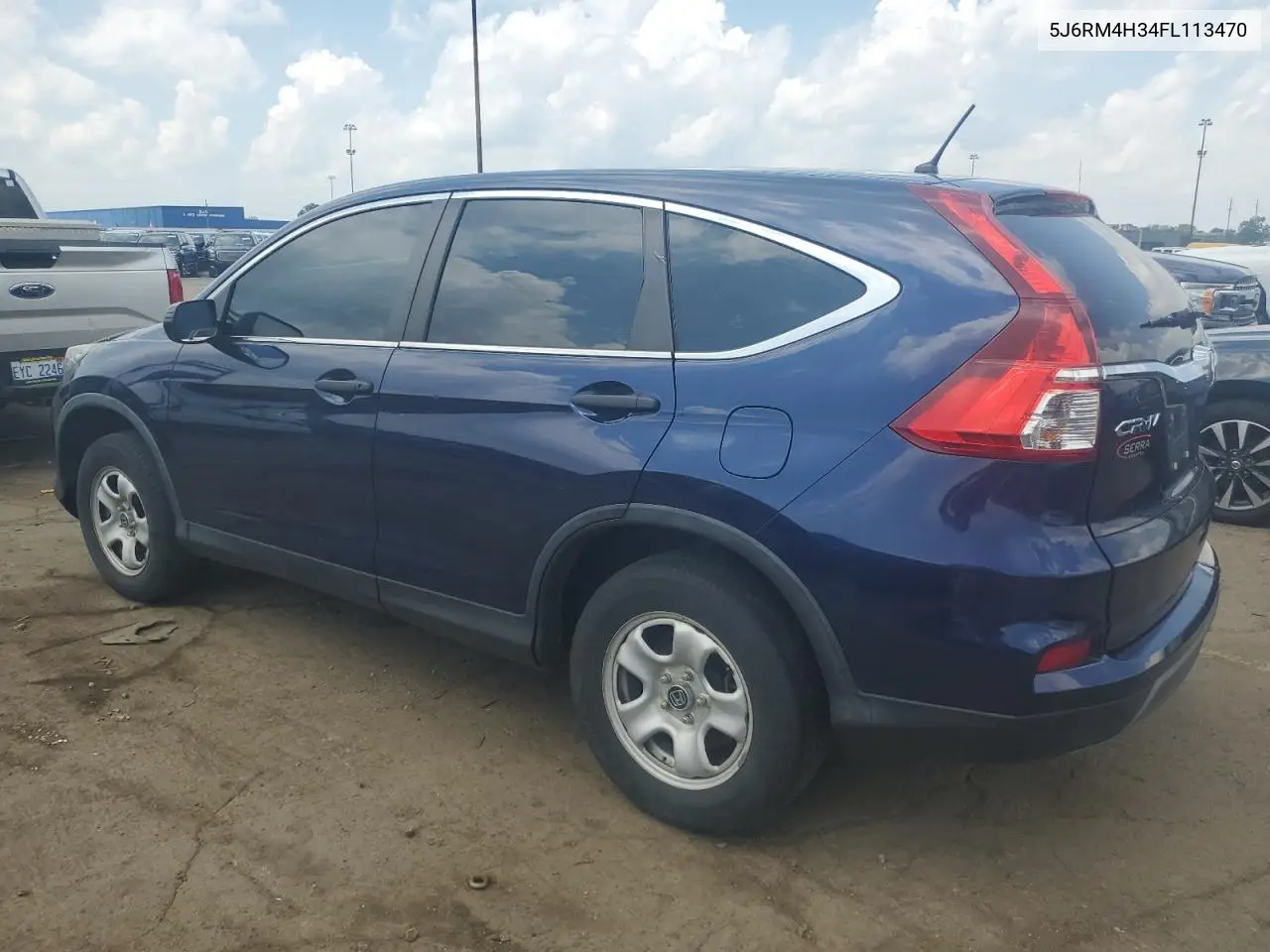 2015 Honda Cr-V Lx VIN: 5J6RM4H34FL113470 Lot: 62914805