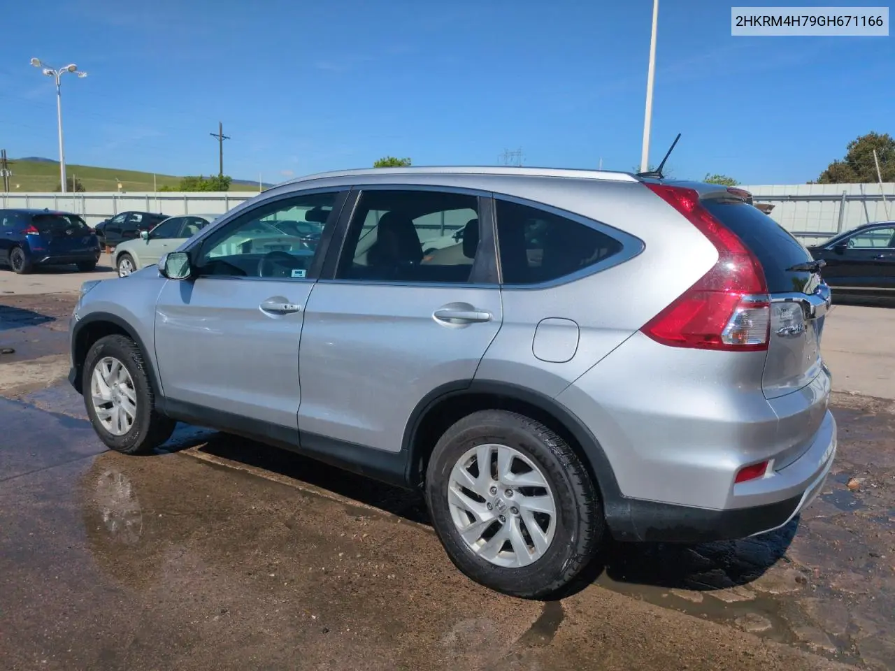 2016 Honda Cr-V Exl VIN: 2HKRM4H79GH671166 Lot: 55865955