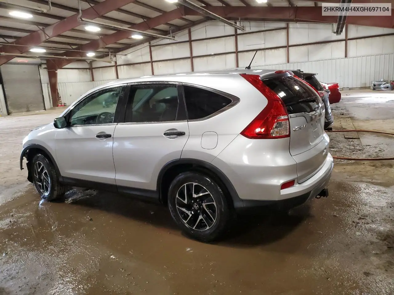 2016 Honda Cr-V Se VIN: 2HKRM4H4XGH697104 Lot: 56739025
