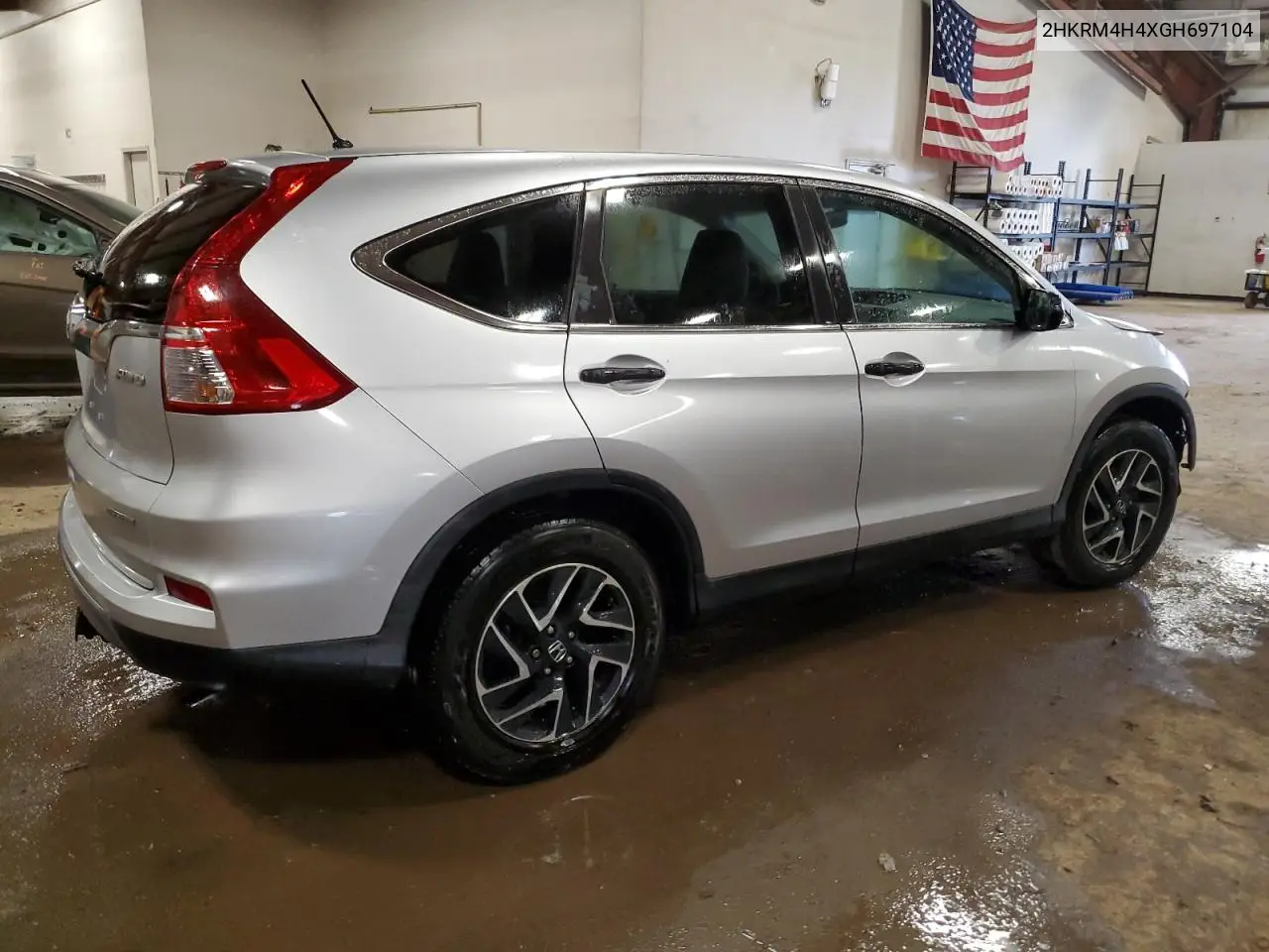2016 Honda Cr-V Se VIN: 2HKRM4H4XGH697104 Lot: 56739025