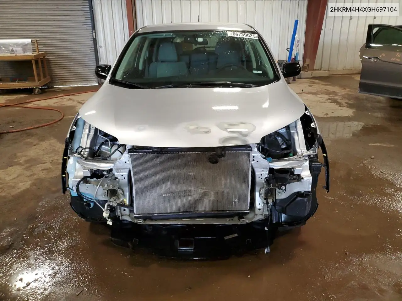 2016 Honda Cr-V Se VIN: 2HKRM4H4XGH697104 Lot: 56739025