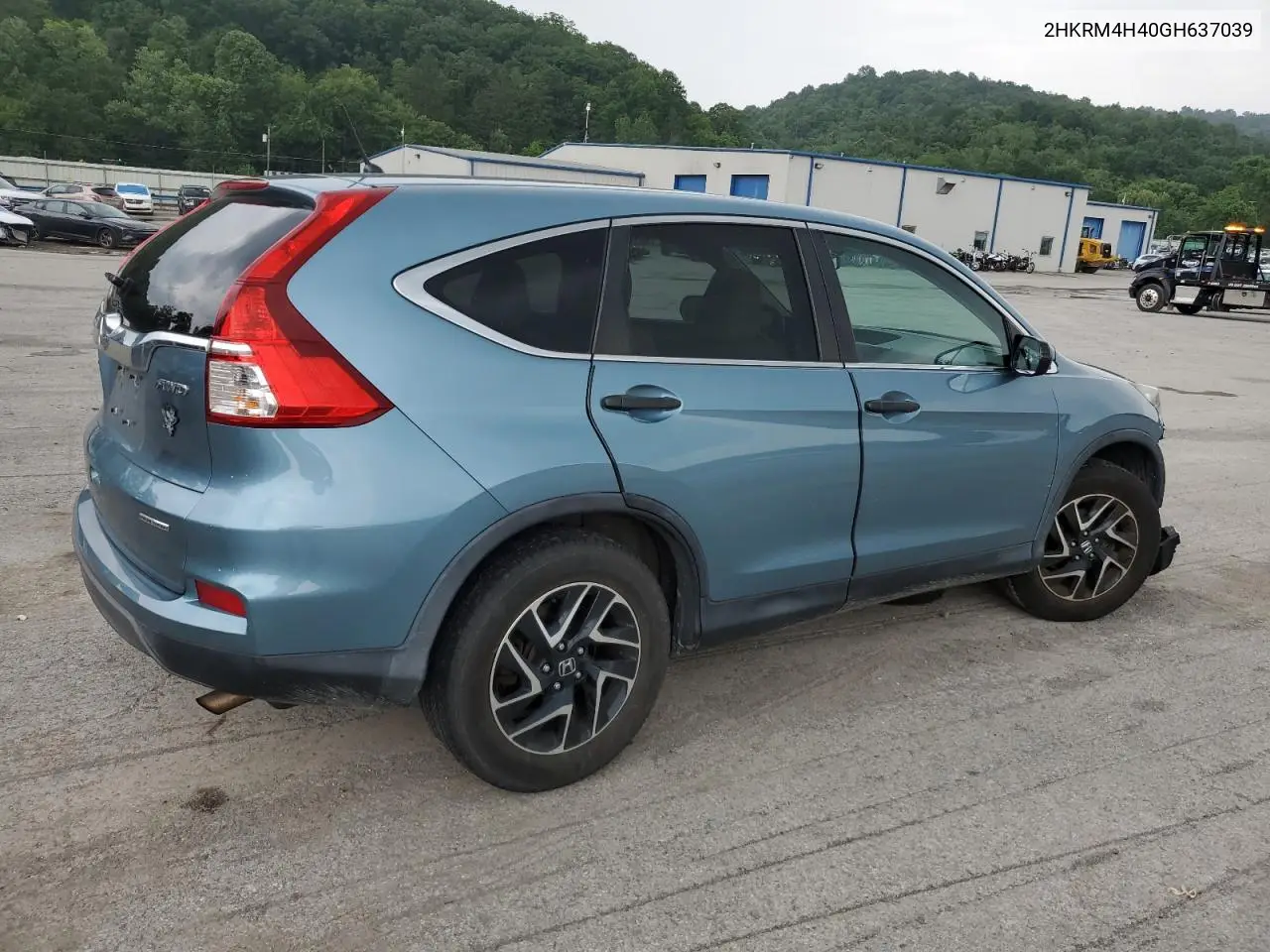 2016 Honda Cr-V Se VIN: 2HKRM4H40GH637039 Lot: 62563785