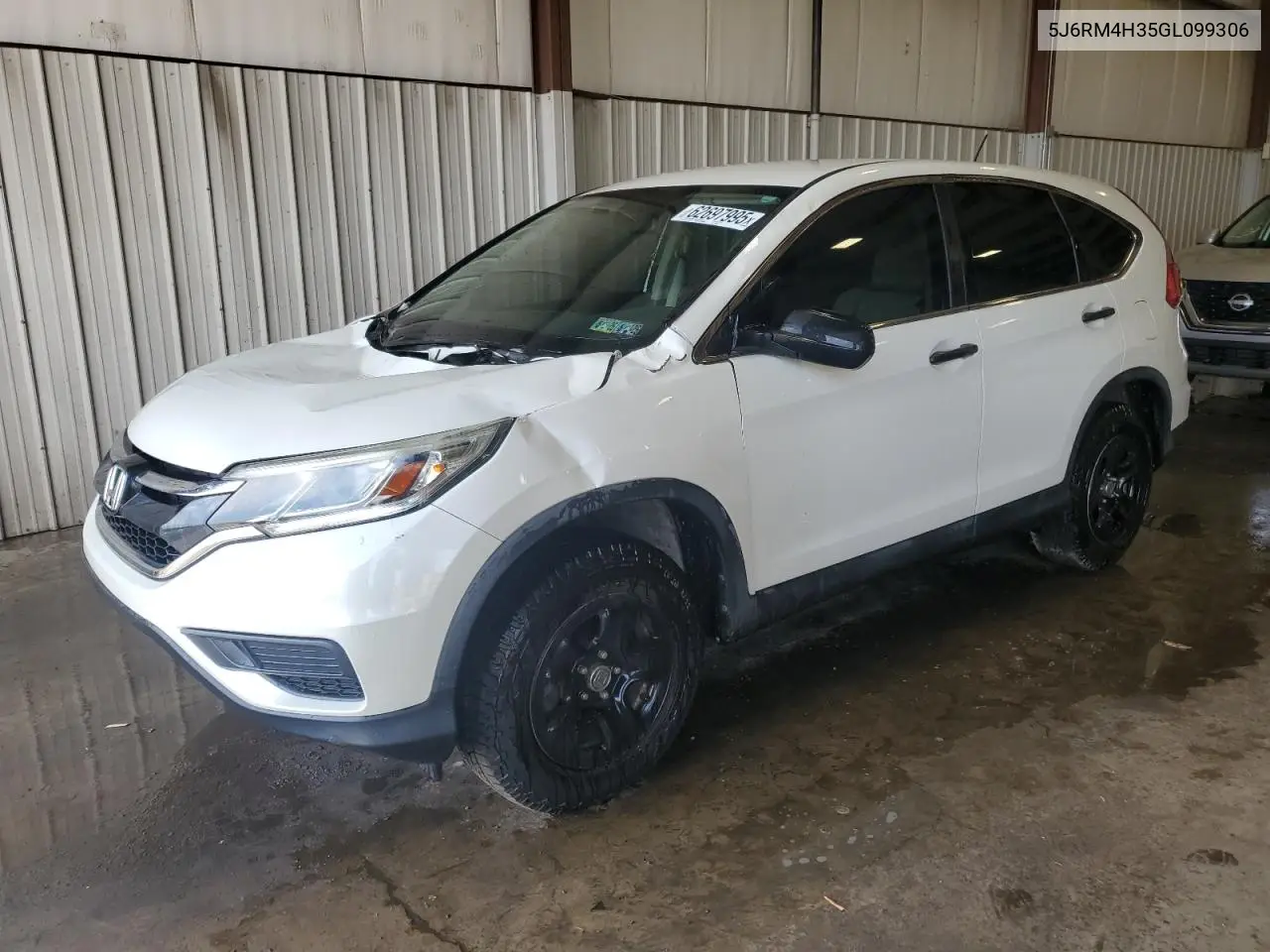 2016 Honda Cr-V Lx VIN: 5J6RM4H35GL099306 Lot: 62697995