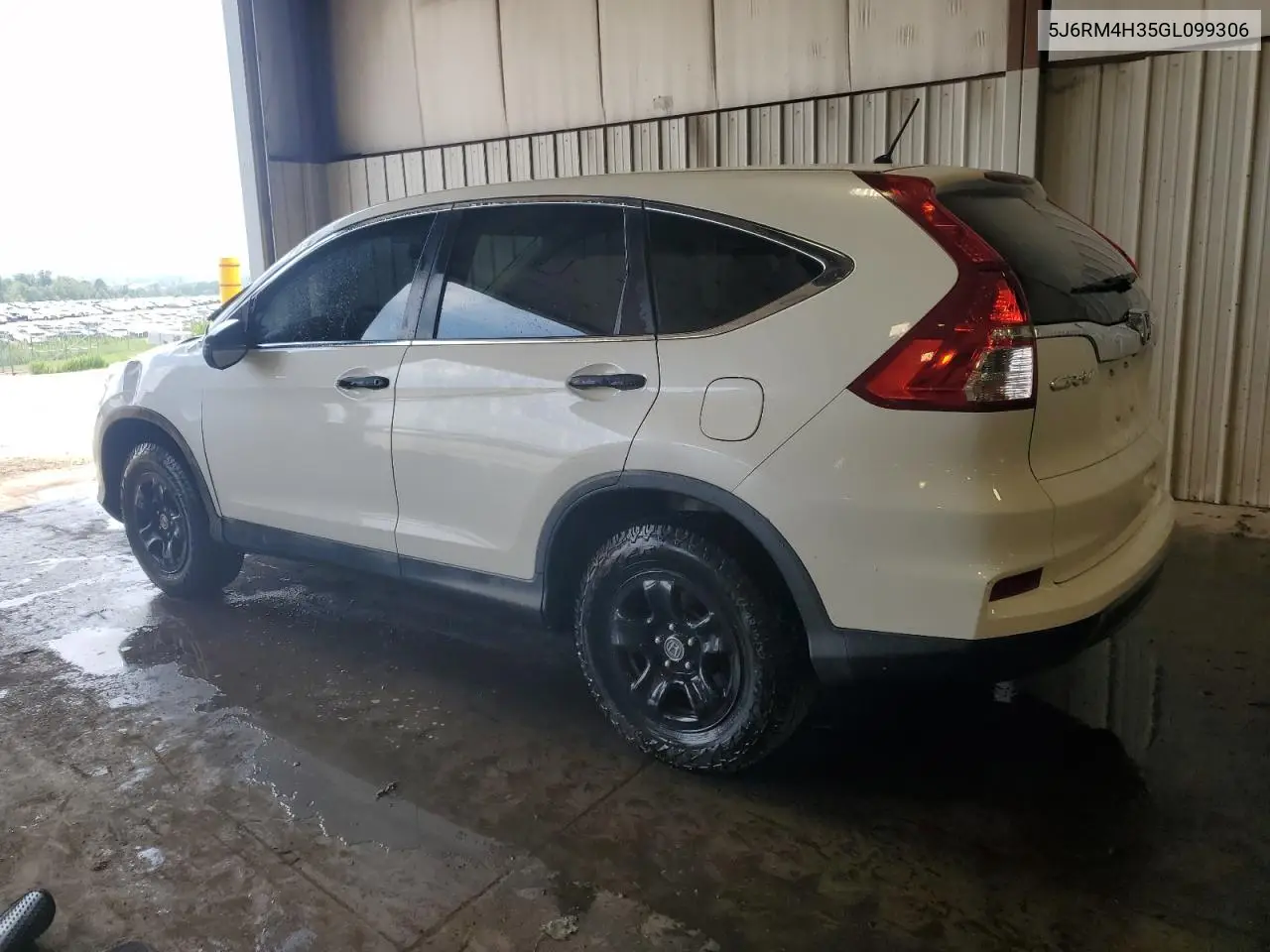 2016 Honda Cr-V Lx VIN: 5J6RM4H35GL099306 Lot: 62697995