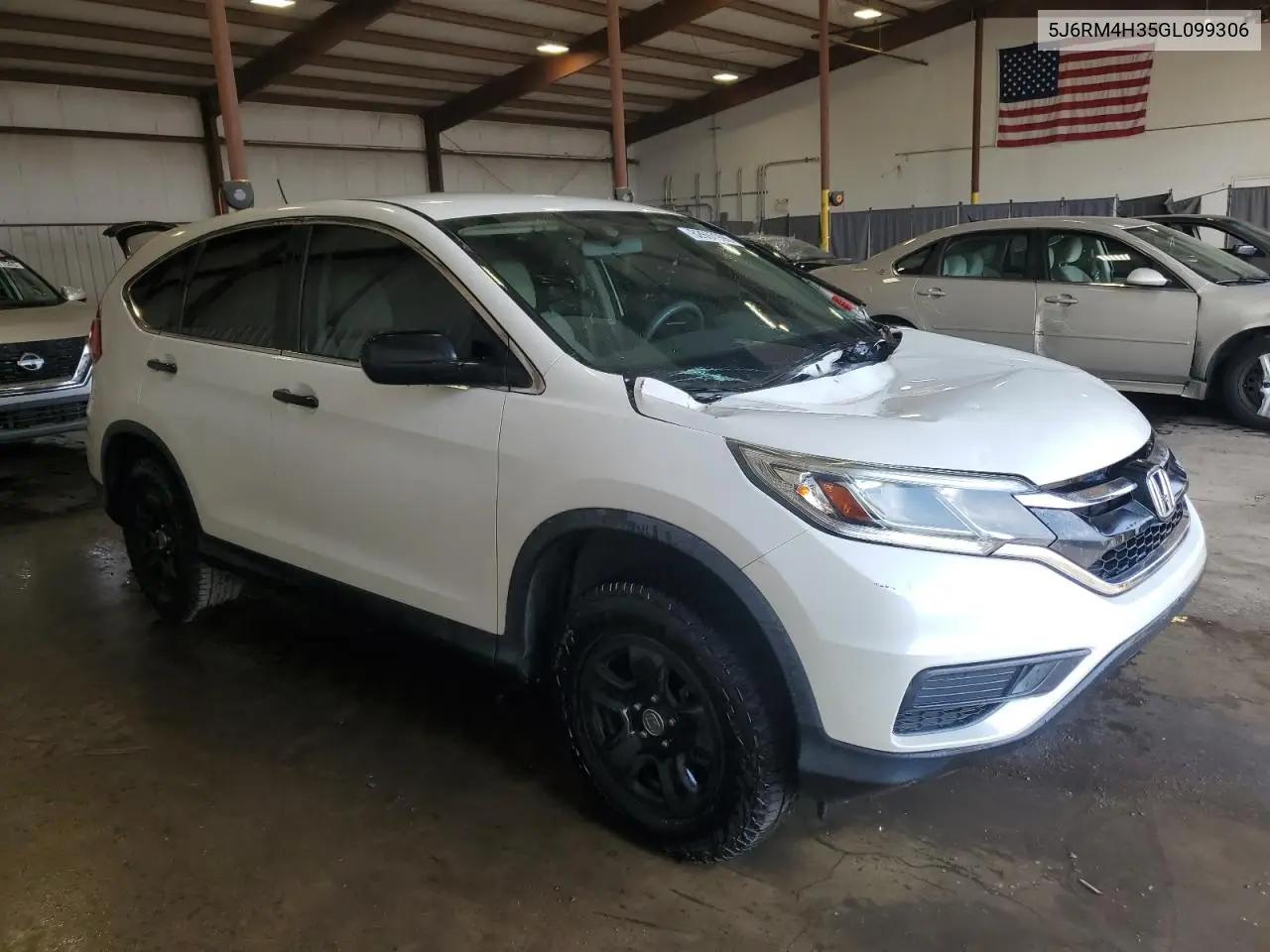 2016 Honda Cr-V Lx VIN: 5J6RM4H35GL099306 Lot: 62697995