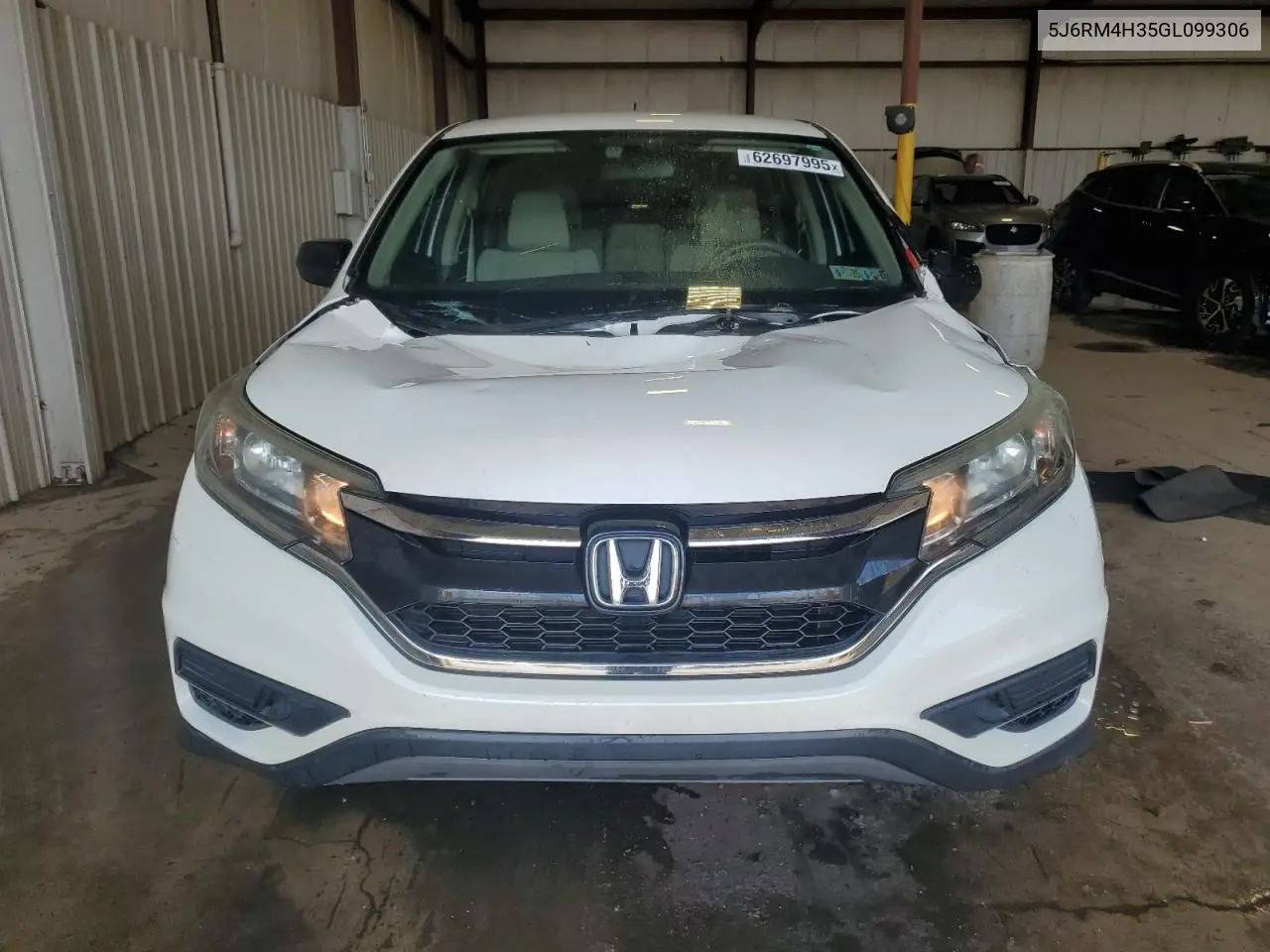 2016 Honda Cr-V Lx VIN: 5J6RM4H35GL099306 Lot: 62697995