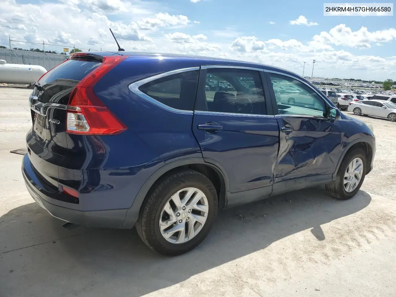 2016 Honda Cr-V Ex VIN: 2HKRM4H57GH666580 Lot: 62747495