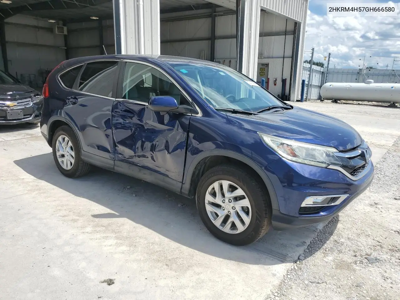 2016 Honda Cr-V Ex VIN: 2HKRM4H57GH666580 Lot: 62747495