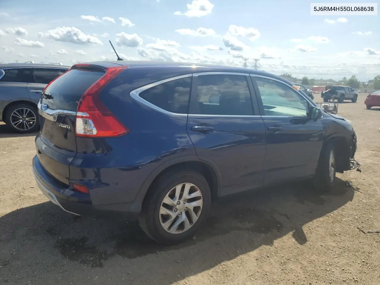 2016 Honda Cr-V Ex VIN: 5J6RM4H55GL068638 Lot: 62964105