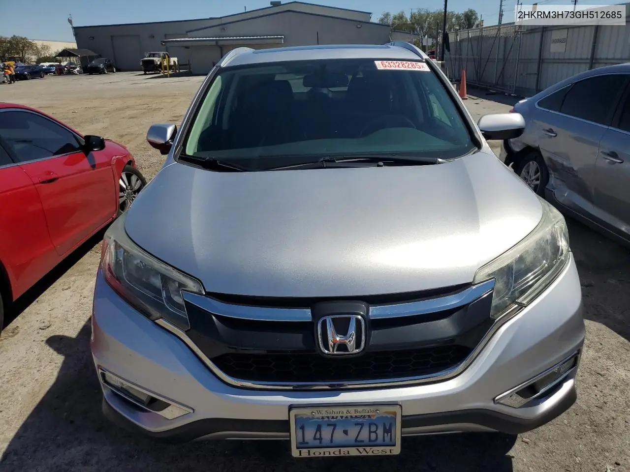 2016 Honda Cr-V Exl VIN: 2HKRM3H73GH512685 Lot: 63328285