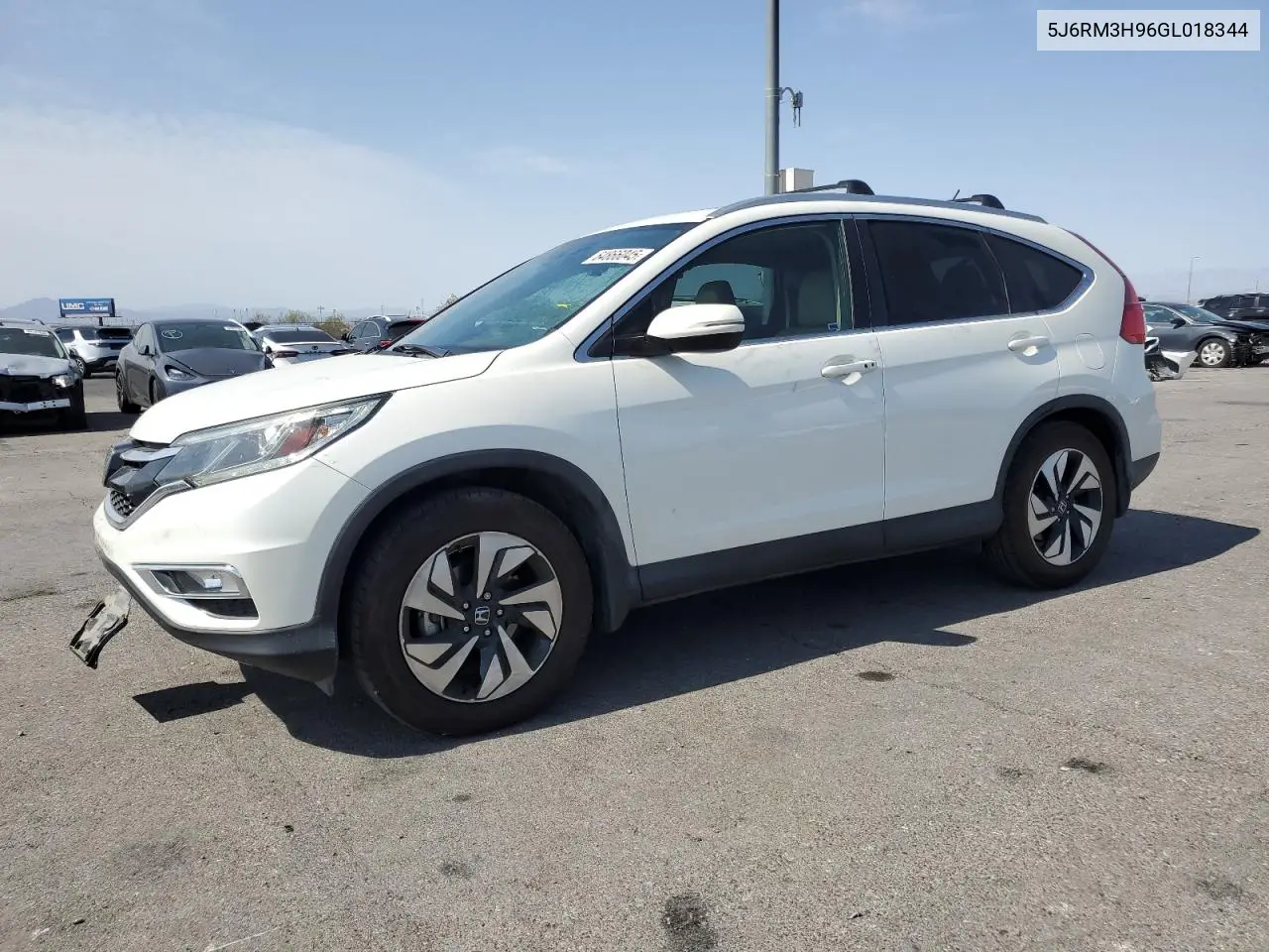 2016 Honda Cr-V Touring VIN: 5J6RM3H96GL018344 Lot: 64866045
