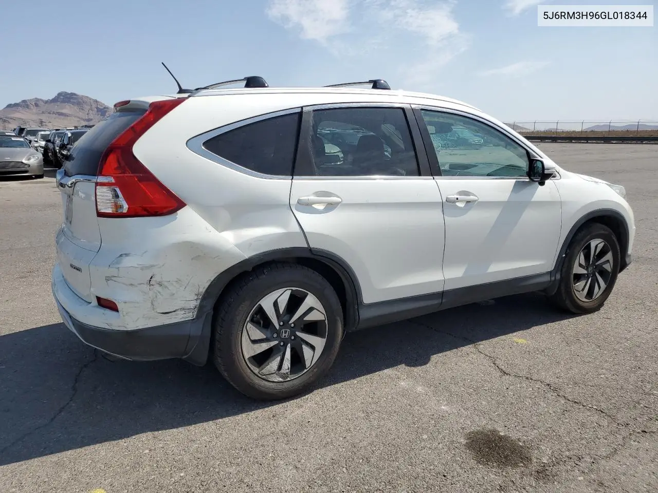 2016 Honda Cr-V Touring VIN: 5J6RM3H96GL018344 Lot: 64866045