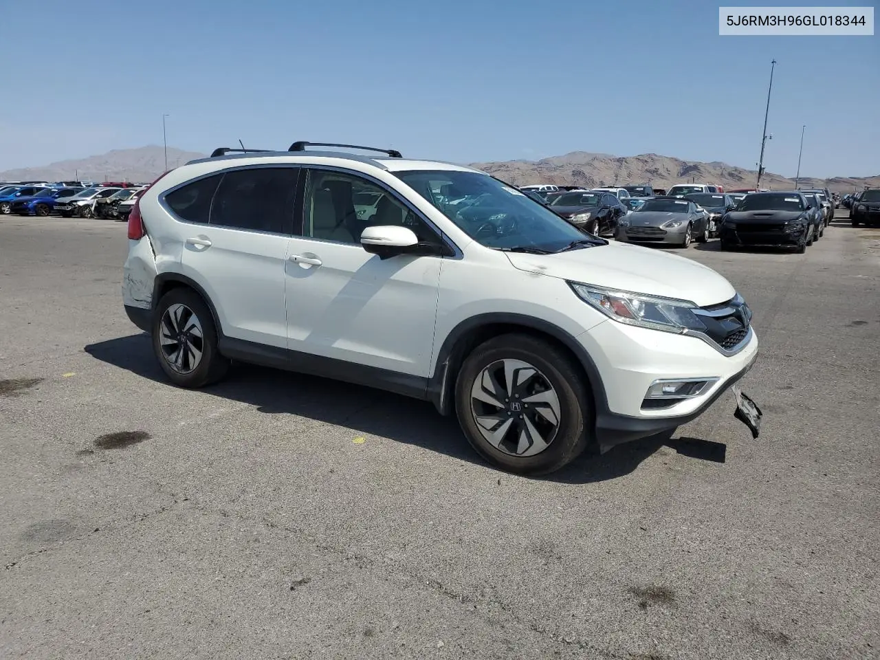 2016 Honda Cr-V Touring VIN: 5J6RM3H96GL018344 Lot: 64866045