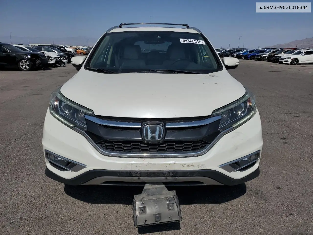2016 Honda Cr-V Touring VIN: 5J6RM3H96GL018344 Lot: 64866045