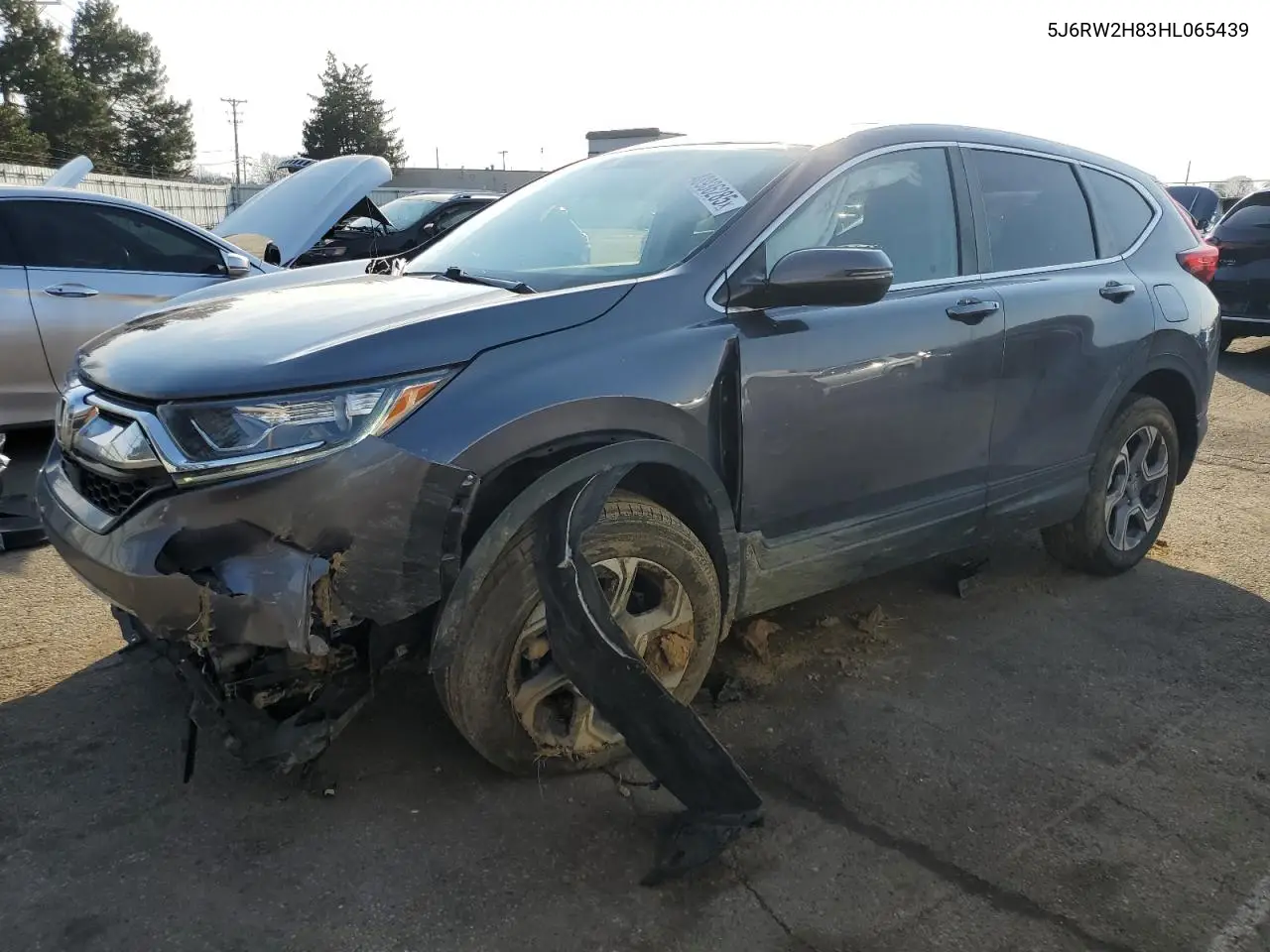2017 Honda Cr-V Exl VIN: 5J6RW2H83HL065439 Lot: 48936285