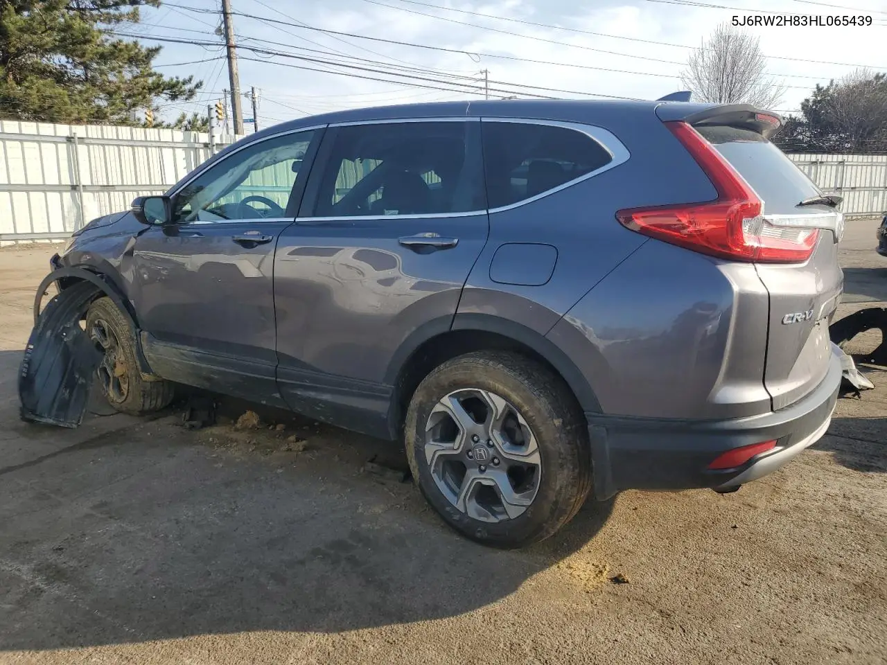 2017 Honda Cr-V Exl VIN: 5J6RW2H83HL065439 Lot: 48936285
