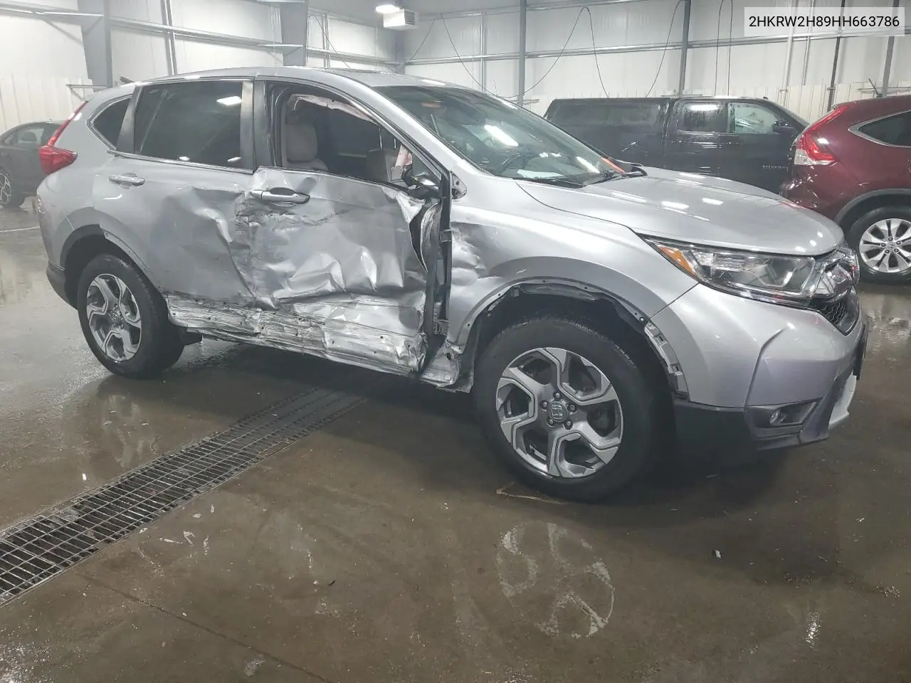 2017 Honda Cr-V Exl VIN: 2HKRW2H89HH663786 Lot: 52754975