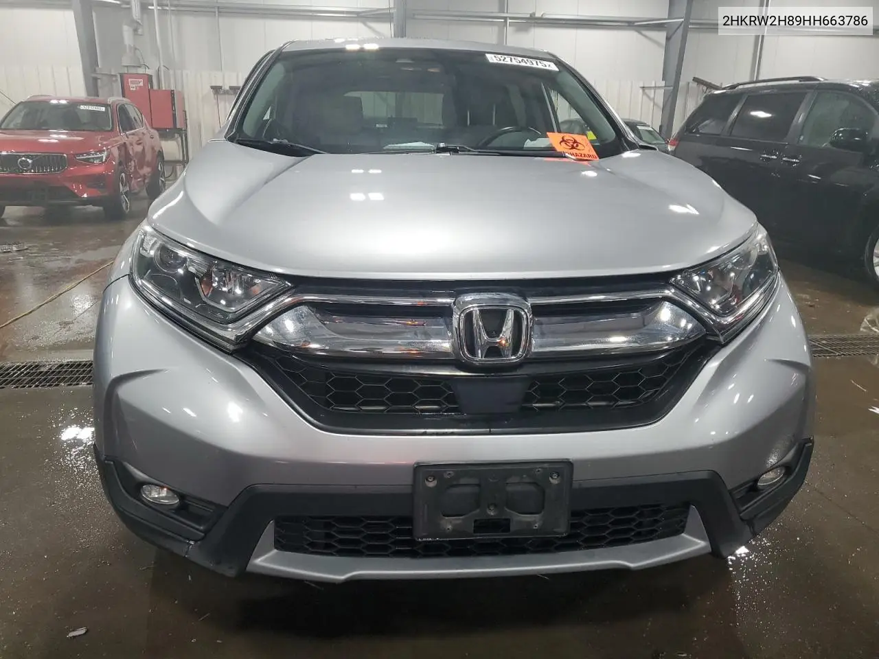 2017 Honda Cr-V Exl VIN: 2HKRW2H89HH663786 Lot: 52754975