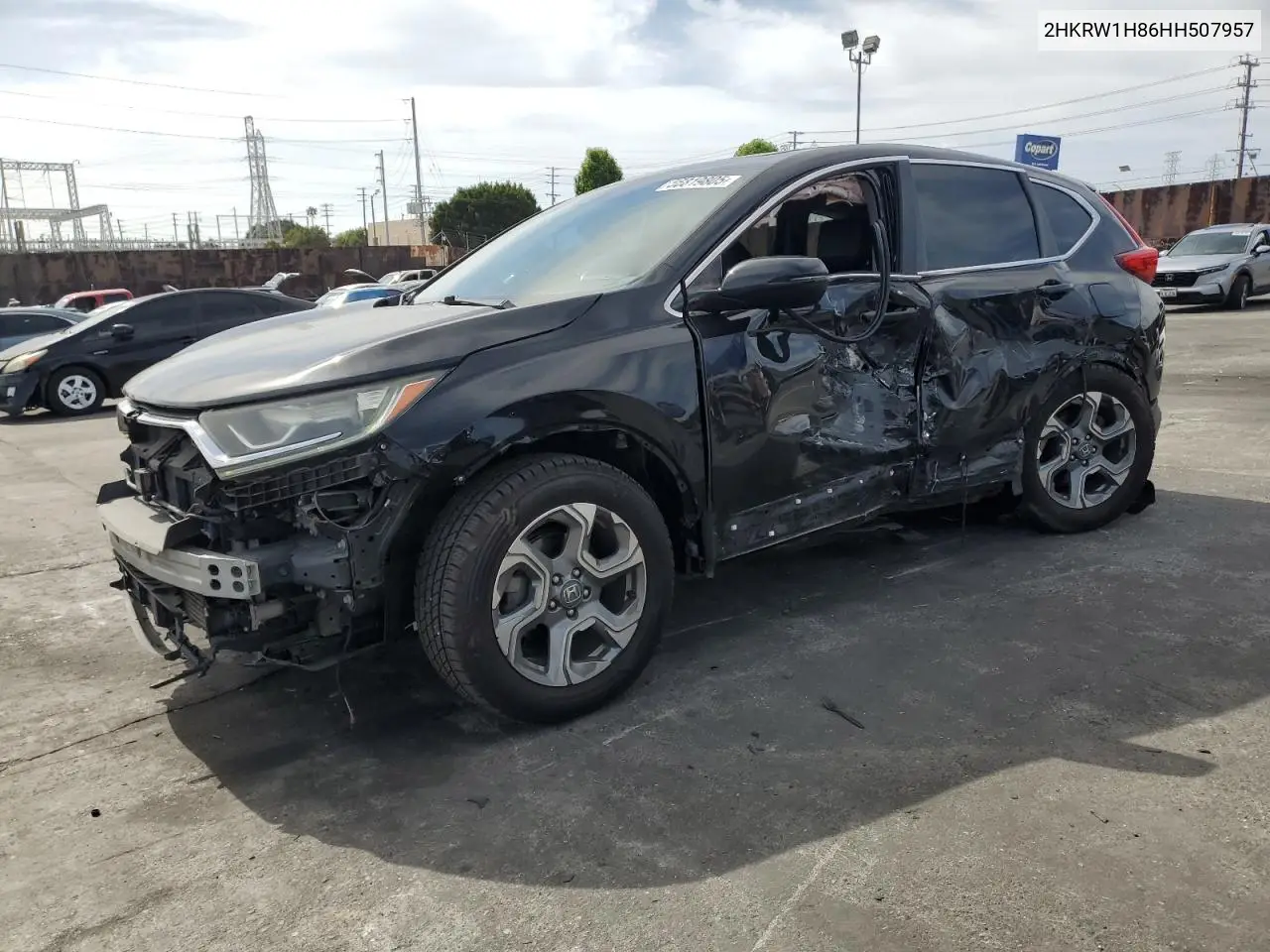 2017 Honda Cr-V Exl VIN: 2HKRW1H86HH507957 Lot: 56819805
