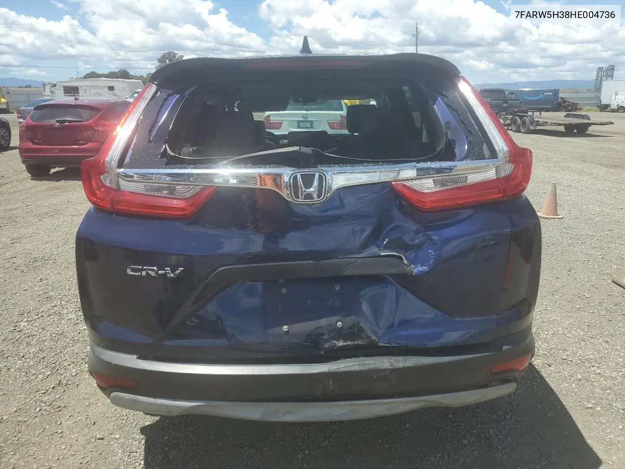 2017 Honda Cr-V Lx VIN: 7FARW5H38HE004736 Lot: 56980445