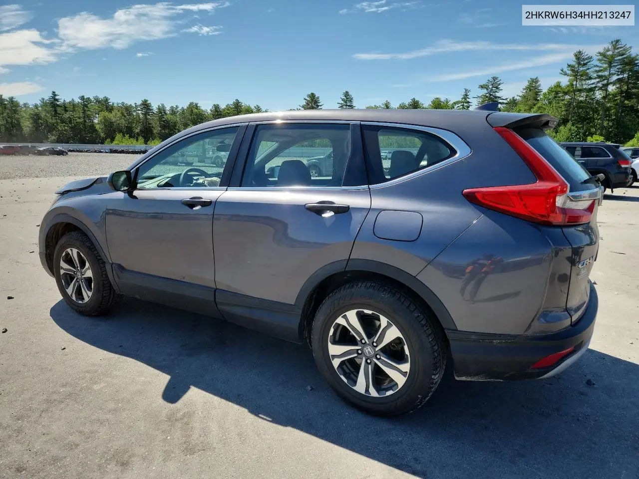 2017 Honda Cr-V Lx VIN: 2HKRW6H34HH213247 Lot: 62638605
