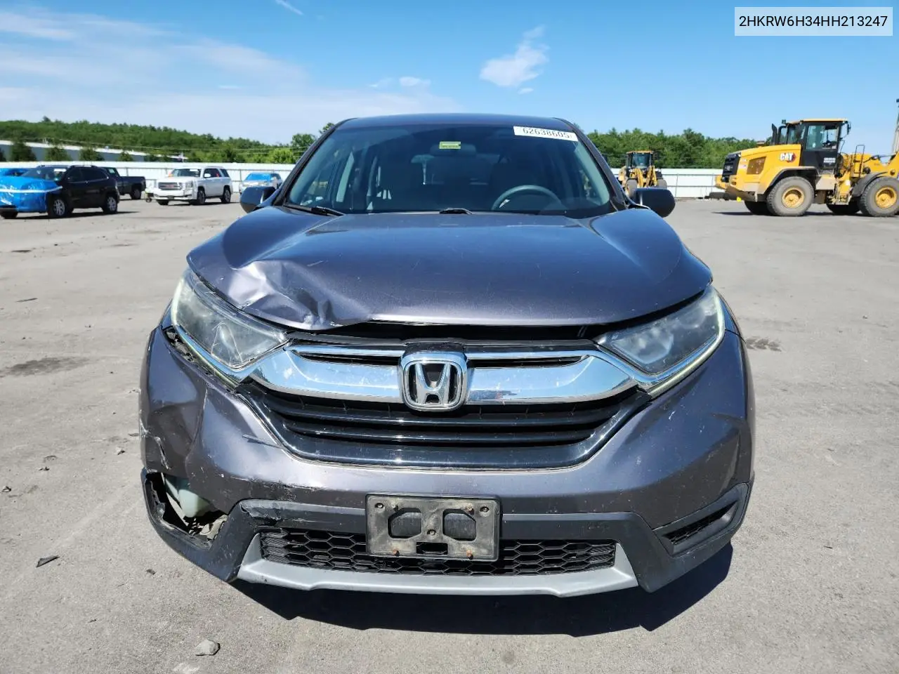 2017 Honda Cr-V Lx VIN: 2HKRW6H34HH213247 Lot: 62638605