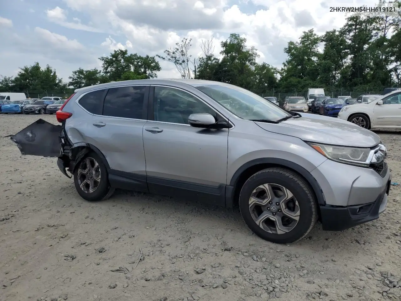 2017 Honda Cr-V Ex VIN: 2HKRW2H54HH619121 Lot: 62893175