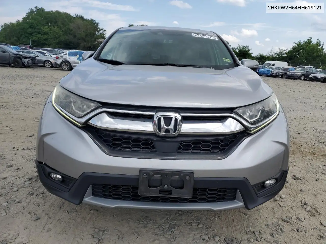 2017 Honda Cr-V Ex VIN: 2HKRW2H54HH619121 Lot: 62893175