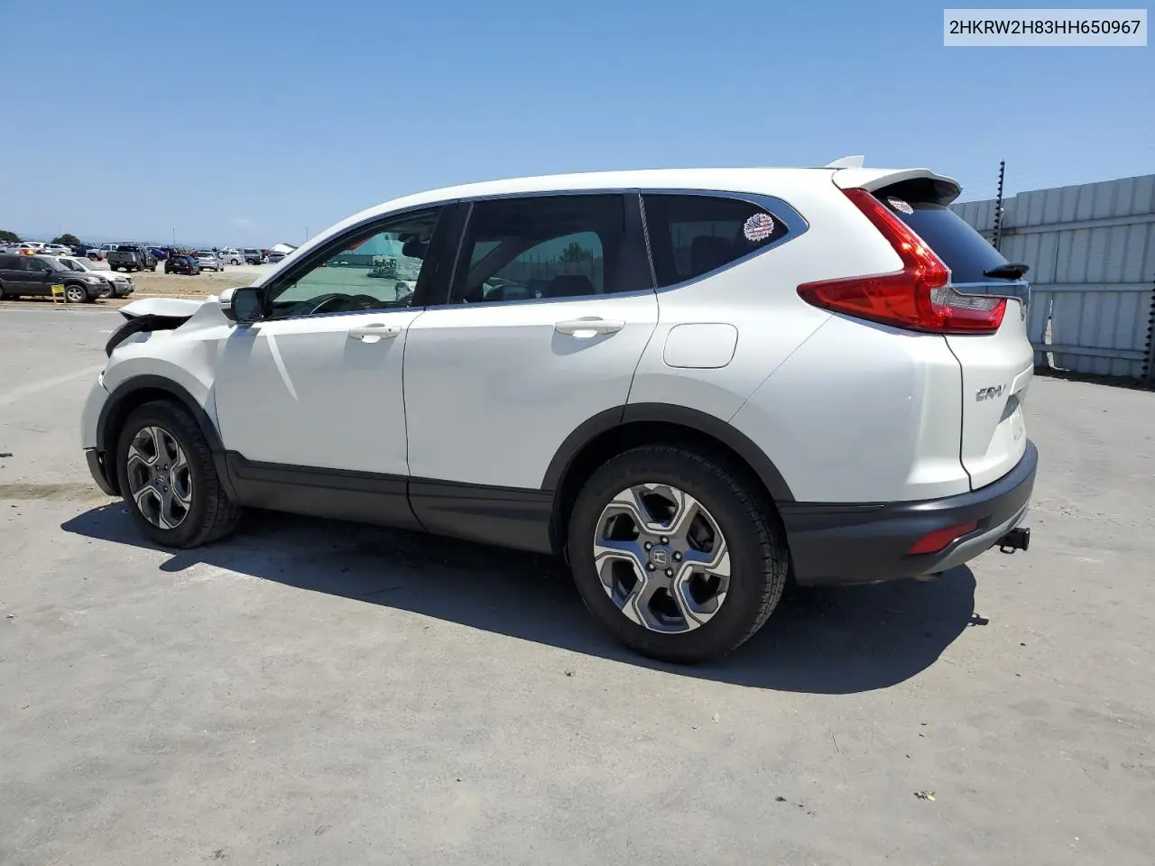 2017 Honda Cr-V Exl VIN: 2HKRW2H83HH650967 Lot: 62957435
