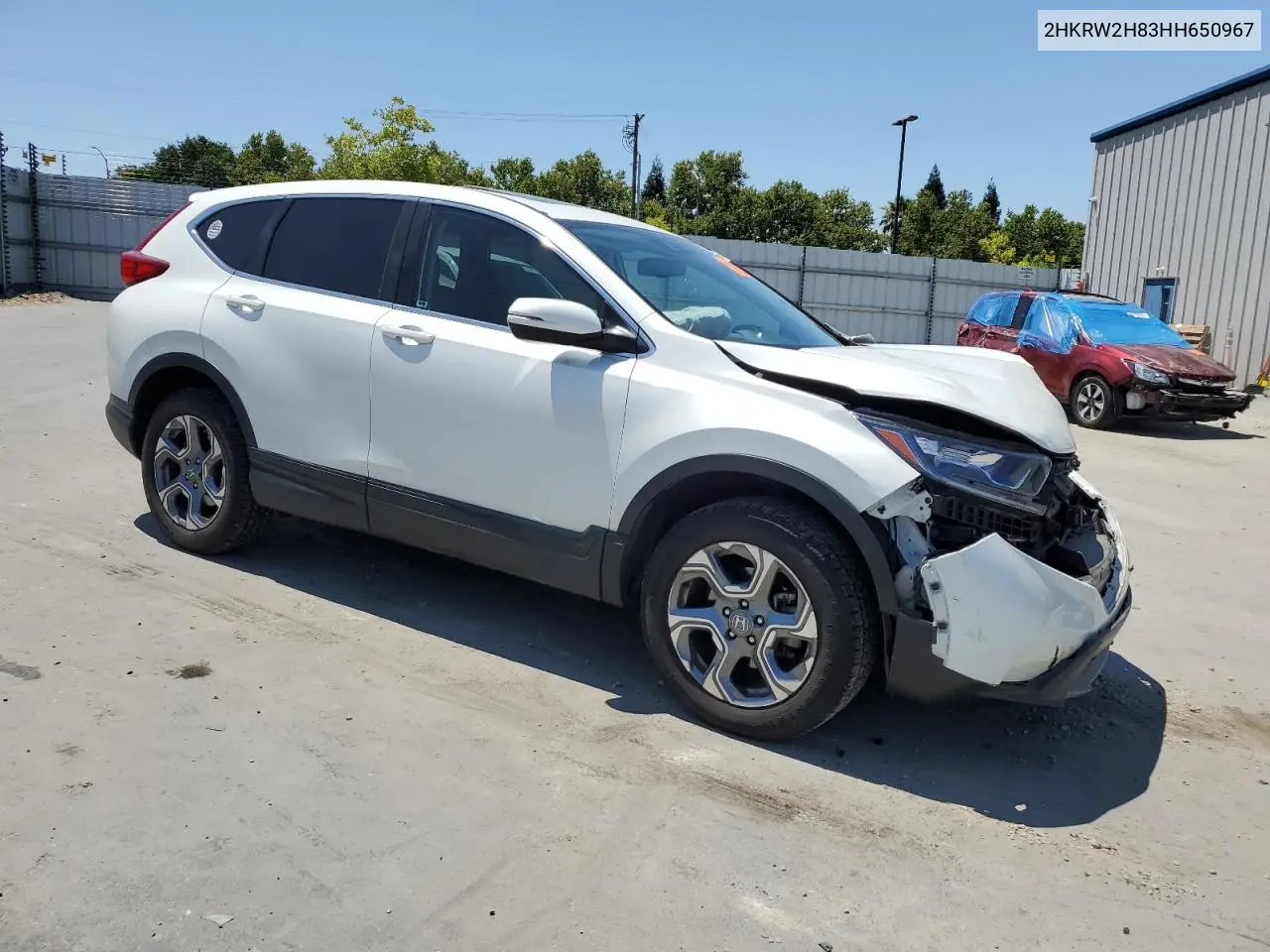 2017 Honda Cr-V Exl VIN: 2HKRW2H83HH650967 Lot: 62957435