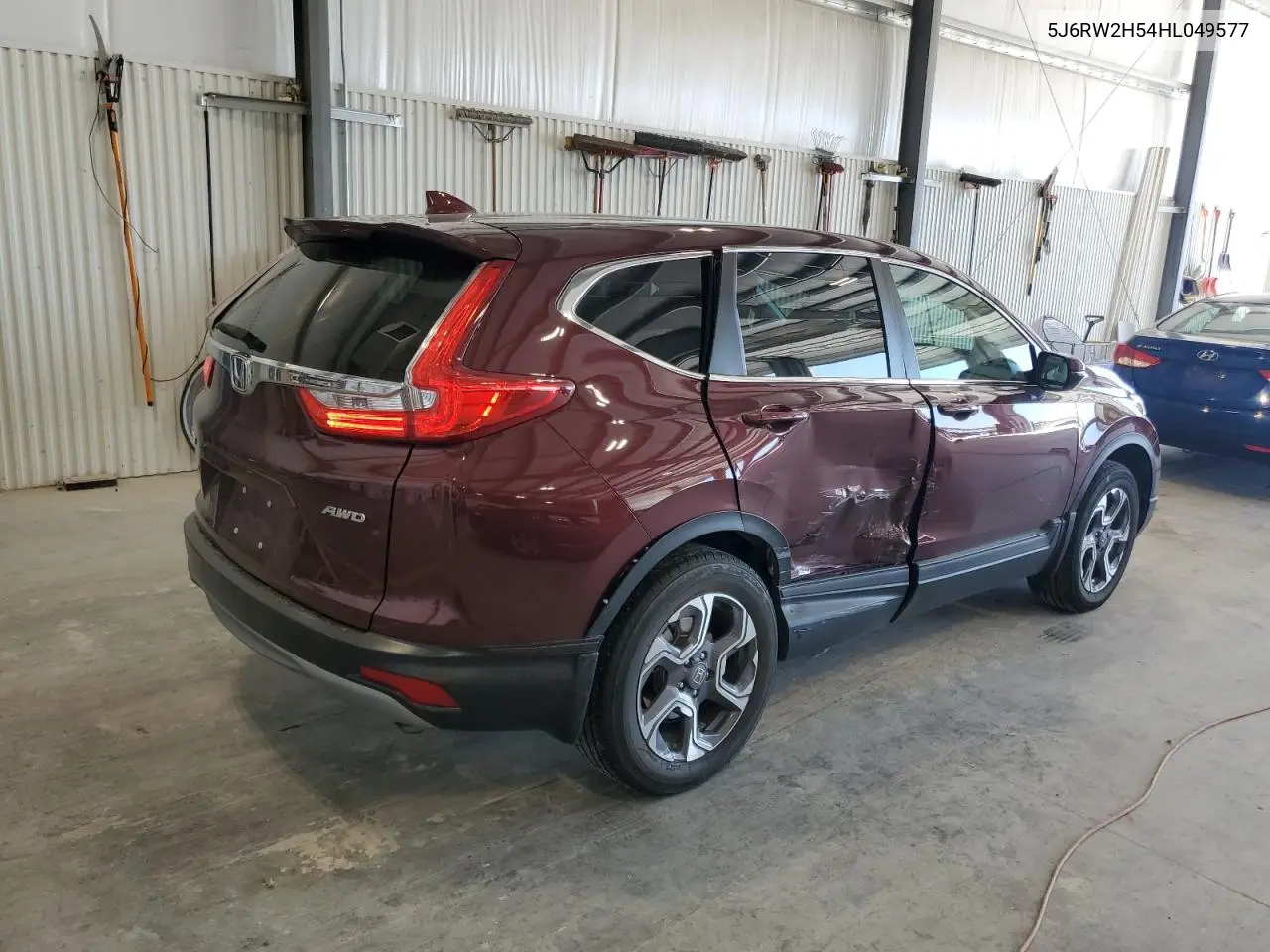 2017 Honda Cr-V Ex VIN: 5J6RW2H54HL049577 Lot: 63049855