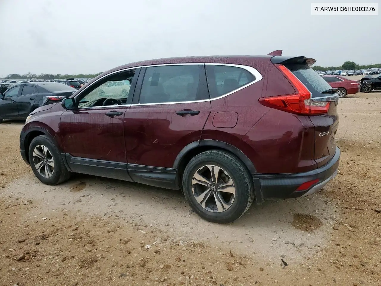 2017 Honda Cr-V Lx VIN: 7FARW5H36HE003276 Lot: 63194605