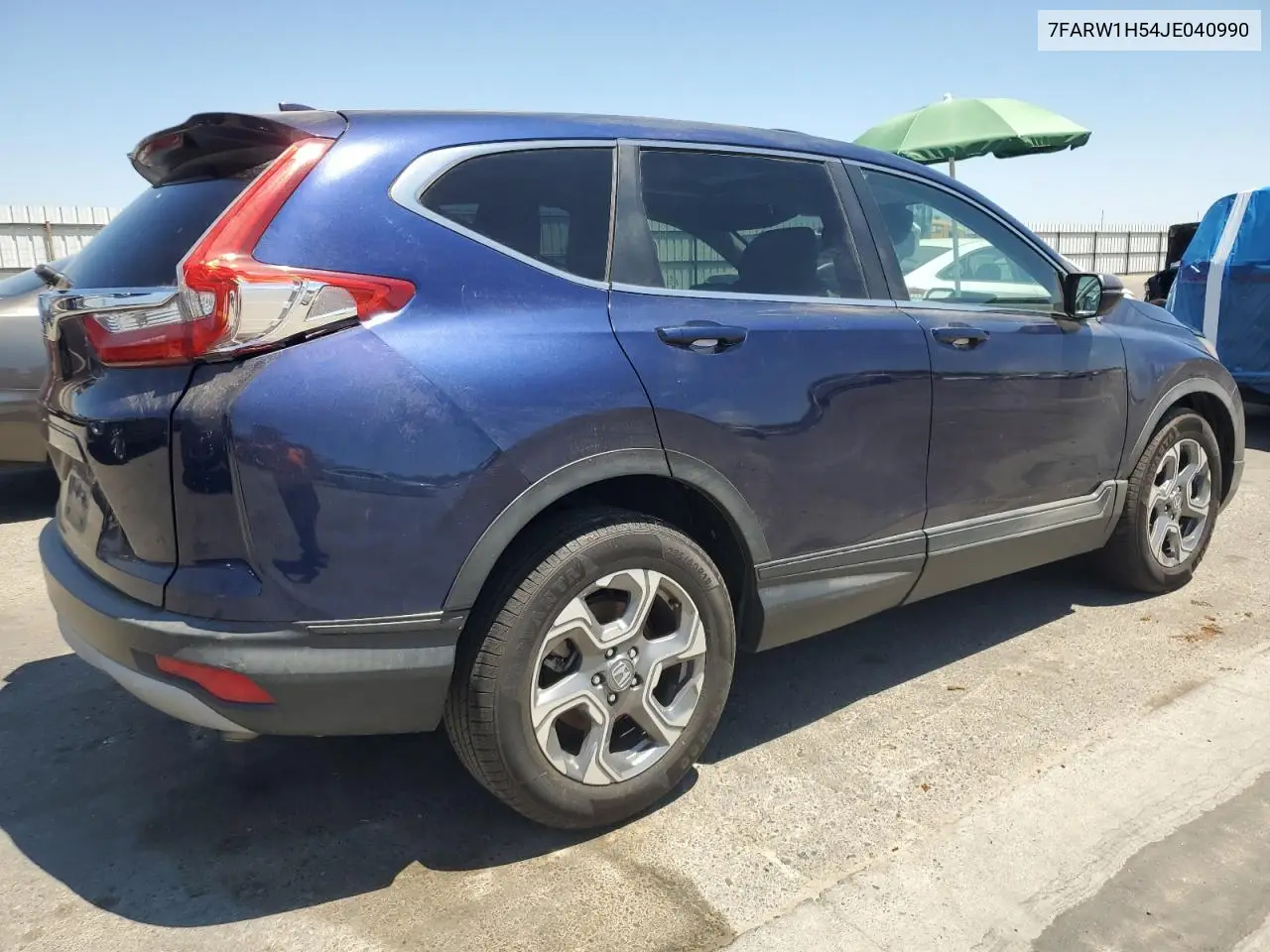 2018 Honda Cr-V Ex VIN: 7FARW1H54JE040990 Lot: 46330665