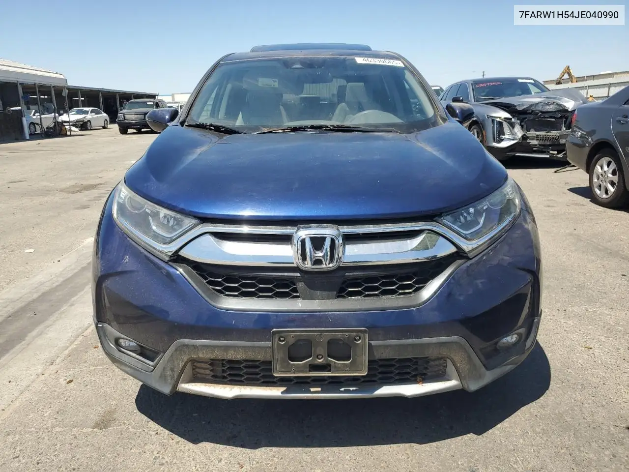 2018 Honda Cr-V Ex VIN: 7FARW1H54JE040990 Lot: 46330665