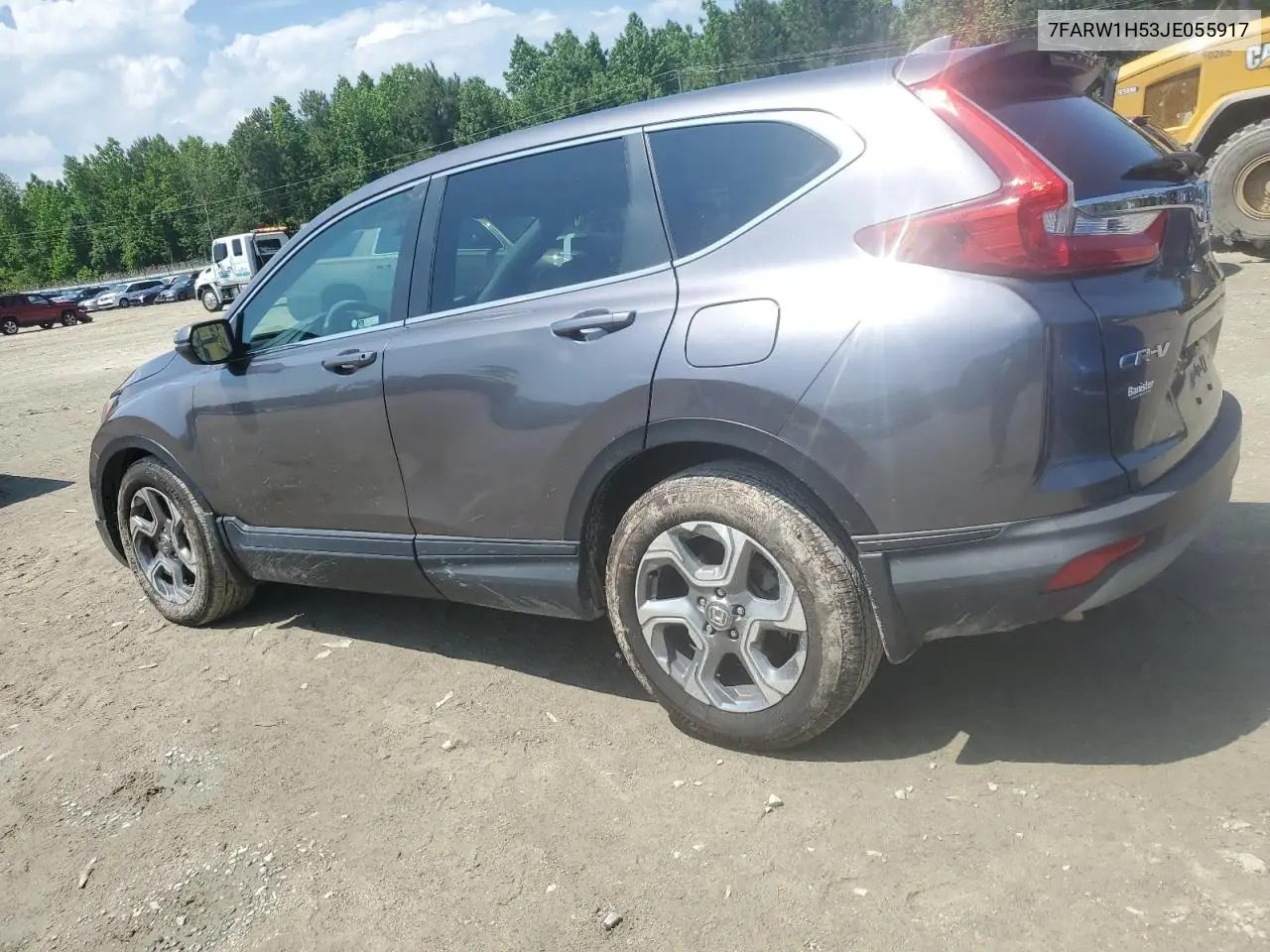 2018 Honda Cr-V Ex VIN: 7FARW1H53JE055917 Lot: 56199325