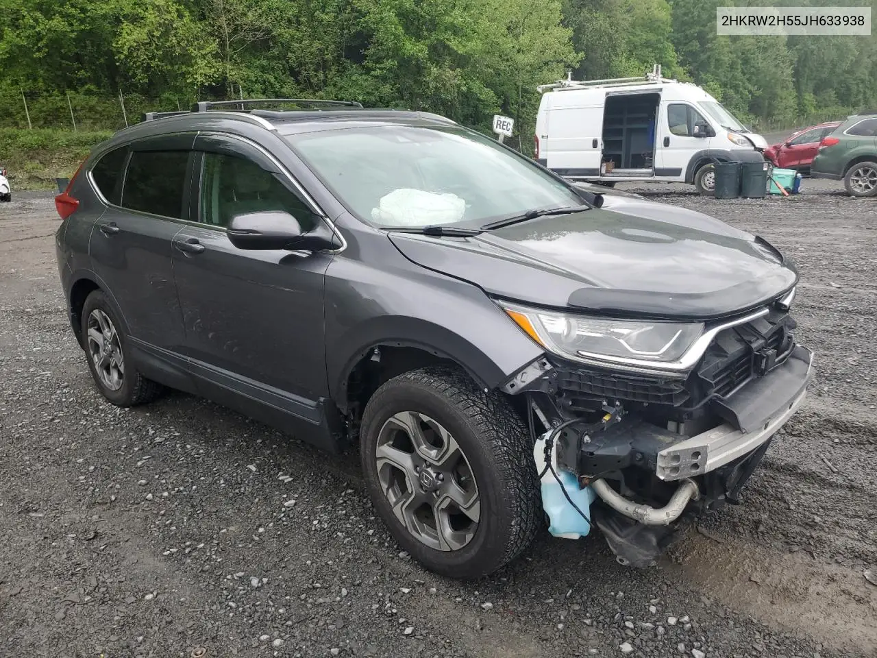 2018 Honda Cr-V Ex VIN: 2HKRW2H55JH633938 Lot: 56866205