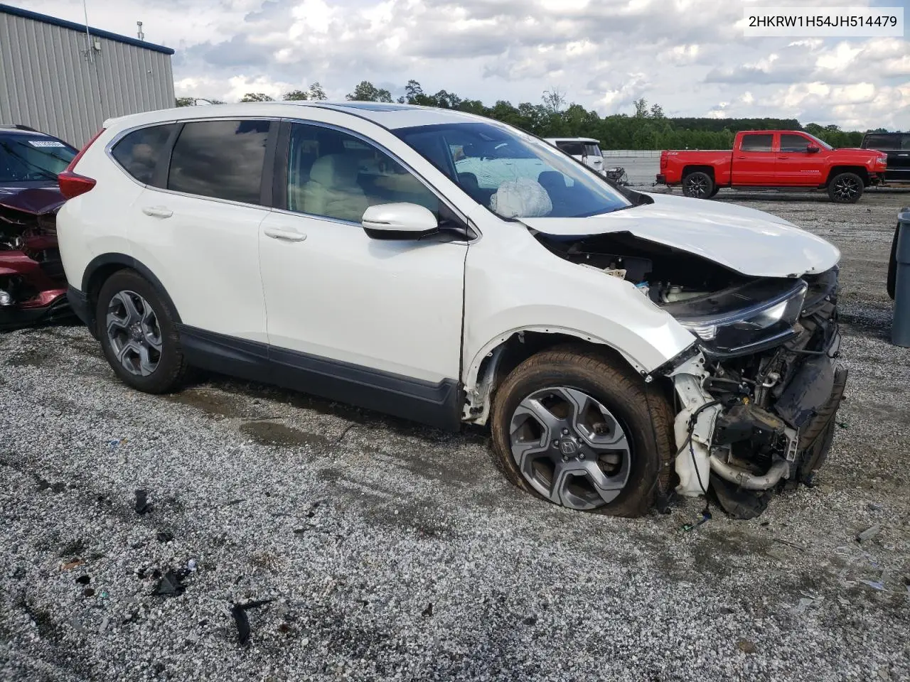 2018 Honda Cr-V Ex VIN: 2HKRW1H54JH514479 Lot: 56935855