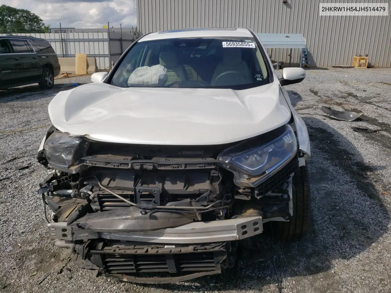 2018 Honda Cr-V Ex VIN: 2HKRW1H54JH514479 Lot: 56935855