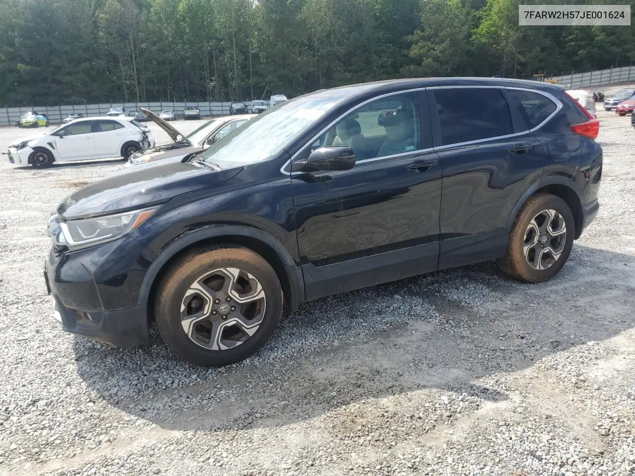 7farw2h57je001624 7FARW2H57JE001624 2018 Honda Cr-V Ex