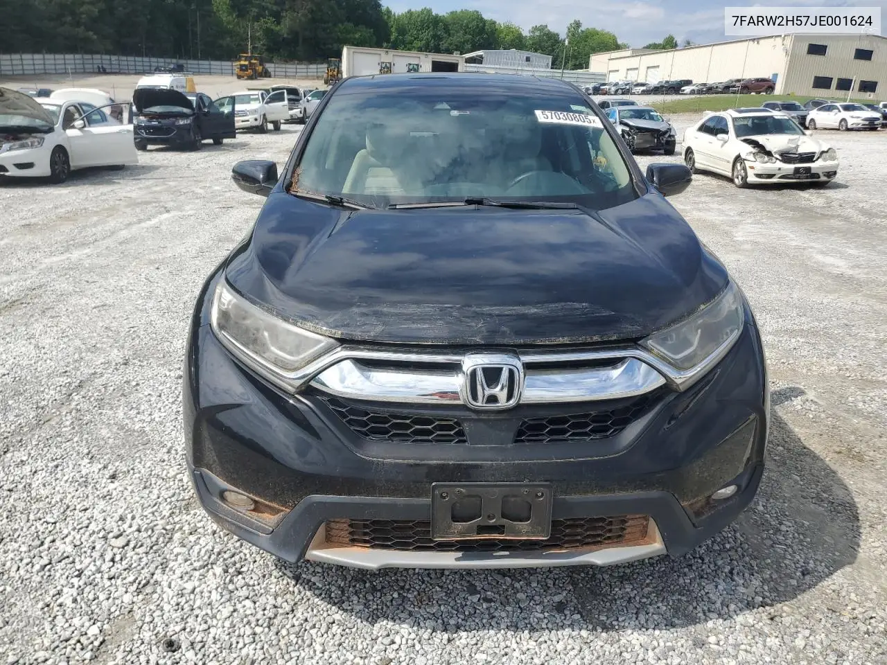 7farw2h57je001624 7FARW2H57JE001624 2018 Honda Cr-V Ex