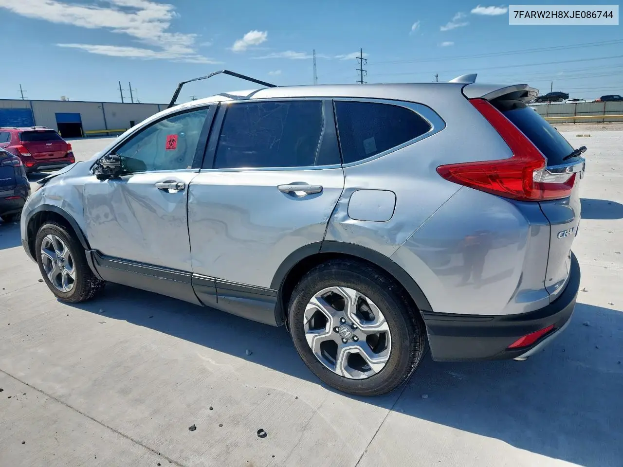 2018 Honda Cr-V Exl VIN: 7FARW2H8XJE086744 Lot: 61422025