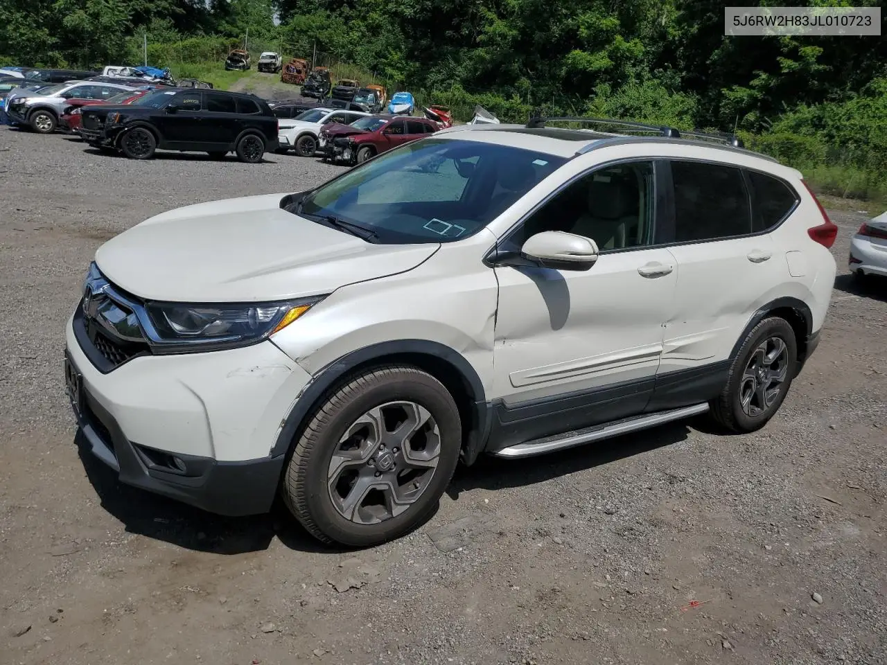 2018 Honda Cr-V Exl VIN: 5J6RW2H83JL010723 Lot: 62821465