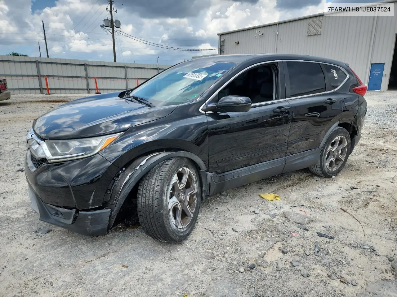 7farw1h81je037524 7FARW1H81JE037524 2018 Honda Cr-V Exl